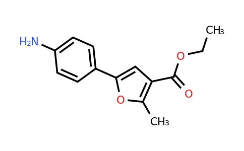 CAS 175276-70-7 | Ethyl 5-(4-aminophenyl)-2-methylfuran-3-carboxylate