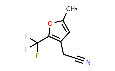 CAS 175276-72-9 | 2-(5-Methyl-2-(trifluoromethyl)furan-3-yl)acetonitrile