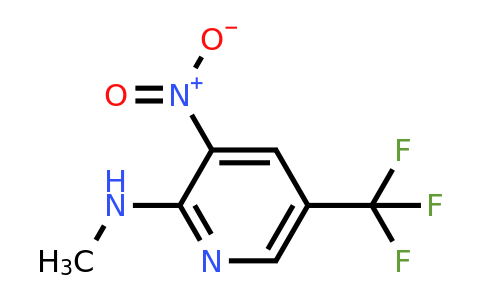 CAS 175277-21-1 | N-Methyl-3-nitro-5-(trifluoromethyl)pyridin-2-amine