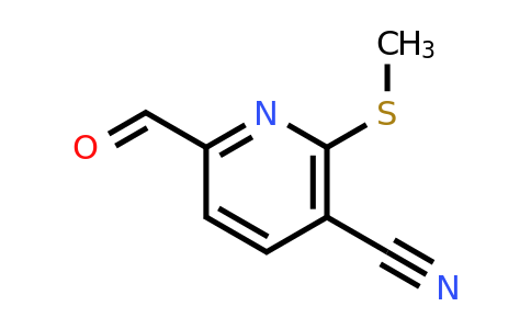 CAS 175277-27-7 | 6-Formyl-2-(methylthio)nicotinonitrile