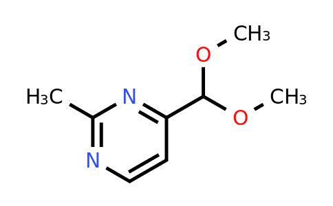 CAS 175277-33-5 | 4-(Dimethoxymethyl)-2-methylpyrimidine