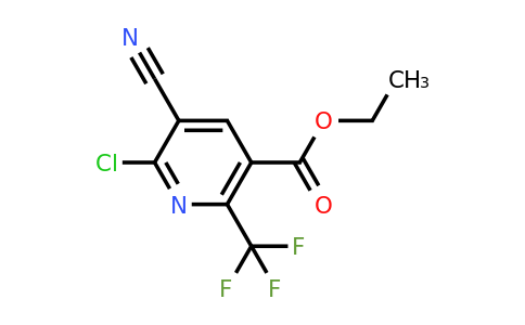 CAS 175277-73-3 | Ethyl 6-chloro-5-cyano-2-(trifluoromethyl)nicotinate