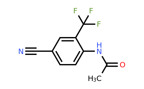 CAS 175277-96-0 | N-(4-Cyano-2-(trifluoromethyl)phenyl)acetamide