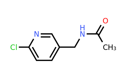 CAS 175424-74-5 | N-((6-Chloropyridin-3-yl)methyl)acetamide