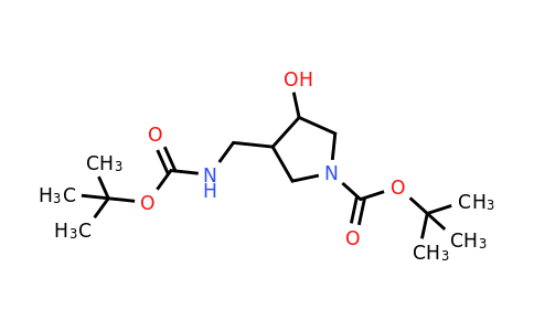 CAS 175463-34-0 | 4-BOC-Aminomethyl-1-N-BOC-pyrrolidin-3-ol