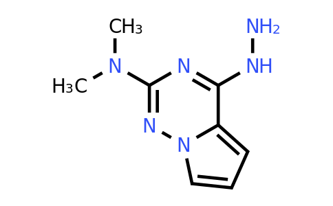 CAS 175726-68-8 | 4-hydrazinyl-N,N-dimethylpyrrolo[2,1-f][1,2,4]triazin-2-amine