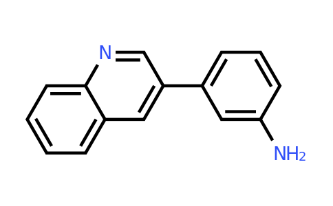 CAS 176032-72-7 | 3-(Quinolin-3-yl)aniline