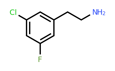 CAS 176311-49-2 | 2-(3-Chloro-5-fluorophenyl)ethanamine