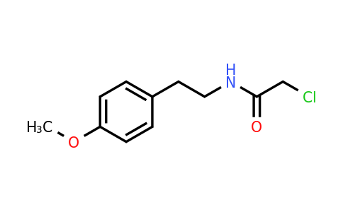 CAS 17639-50-8 | 2-Chloro-N-(4-methoxyphenethyl)acetamide