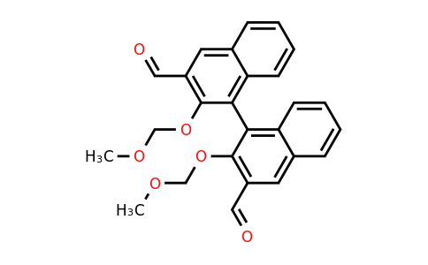 CAS 176437-91-5 | (1S)-2,2'-Bis(methoxymethoxy)-[1,1'-binaphthalene]-3,3'-dicarboxaldehyde