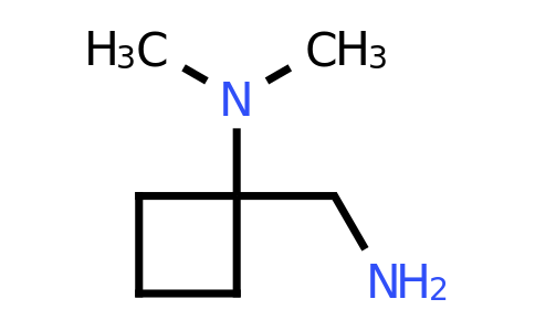 CAS 176445-78-6 | 1-(aminomethyl)-N,N-dimethylcyclobutan-1-amine