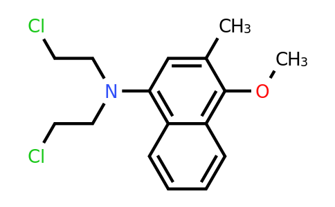 CAS 17692-54-5 | N,N-Bis(2-chloroethyl)-4-methoxy-3-methylnaphthalen-1-amine