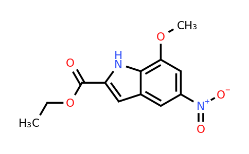 CAS 176956-21-1 | Ethyl 7-methoxy-5-nitro-1H-indole-2-carboxylate