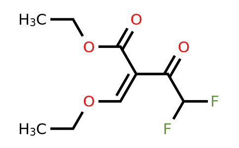 CAS 176969-33-8 | Ethyl 2-(ethoxymethylene)-4,4-difluoro-3-oxobutanoate