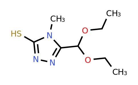 CAS 177028-37-4 | 5-(diethoxymethyl)-4-methyl-4H-1,2,4-triazole-3-thiol