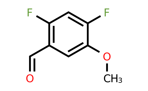 CAS 177034-25-2 | 2,4-Difluoro-5-methoxybenzaldehyde