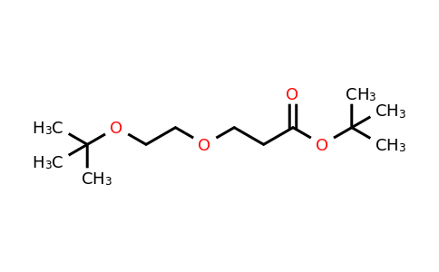 CAS 1772360-19-6 | tert-Butyl 3-(2-(tert-butoxy)ethoxy)propanoate