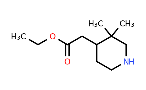 CAS 1772585-22-4 | ethyl 2-(3,3-dimethylpiperidin-4-yl)acetate