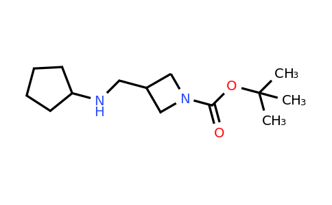 CAS 1772603-95-8 | tert-Butyl 3-((cyclopentylamino)methyl)azetidine-1-carboxylate
