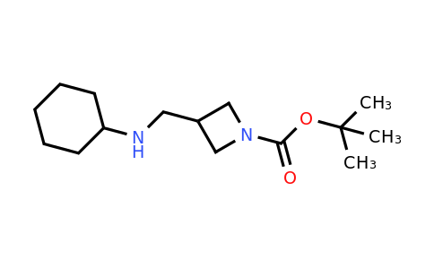 CAS 1772603-99-2 | tert-Butyl 3-((cyclohexylamino)methyl)azetidine-1-carboxylate