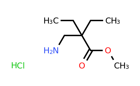 CAS 177269-36-2 | methyl 2-(aminomethyl)-2-ethylbutanoate hydrochloride