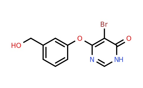 CAS 1772741-96-4 | 5-Bromo-6-[3-(hydroxymethyl)phenoxy]-3,4-dihydropyrimidin-4-one
