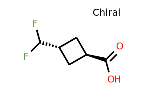 CAS 1773508-02-3 | trans-3-(difluoromethyl)cyclobutanecarboxylic acid