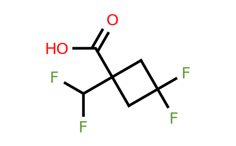 CAS 1773508-58-9 | 1-(difluoromethyl)-3,3-difluorocyclobutane-1-carboxylic acid