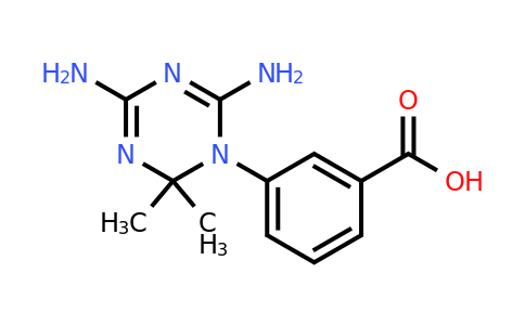 CAS 17740-28-2 | 3-(4,6-Diamino-2,2-dimethyl-1,3,5-triazin-1(2H)-yl)benzoic acid