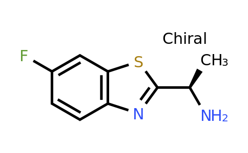 CAS 177407-12-4 | (R)-1-(6-Fluorobenzo[d]thiazol-2-yl)ethanamine