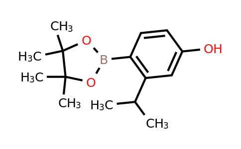 CAS 1774342-81-2 | 3-Isopropyl-4-(4,4,5,5-tetramethyl-1,3,2-dioxaborolan-2-YL)phenol