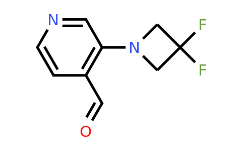 CAS 1774895-44-1 | 3-(3,3-Difluoroazetidin-1-yl)isonicotinaldehyde