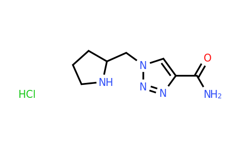CAS 1774898-50-8 | 1-(pyrrolidin-2-ylmethyl)-1H-1,2,3-triazole-4-carboxamide hydrochloride