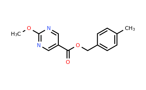 CAS 1774900-71-8 | 4-Methylbenzyl 2-methoxypyrimidine-5-carboxylate