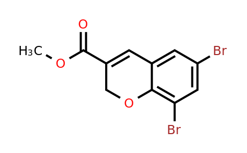 CAS 177496-81-0 | 6,8-Dibromo-2H-chromene-3-carboxylic acid methyl ester