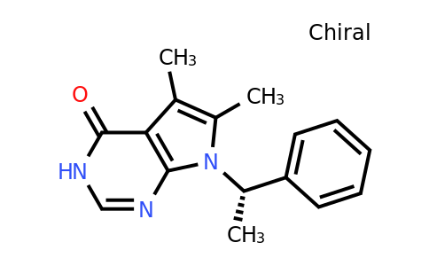 CAS 177570-38-6 | (S)-5,6-Dimethyl-7-(1-phenyl-ethyl)-3,7-dihydro-pyrrolo[2,3-d]pyrimidin-4-one