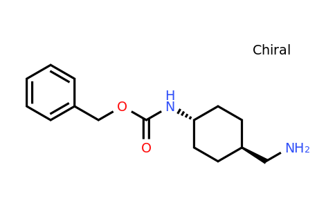 CAS 177582-74-0 | trans-4-(cbz-amino)cyclohexanemethanamine