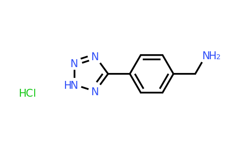 CAS 177595-28-7 | (4-(2H-Tetrazol-5-yl)phenyl)methanamine hydrochloride