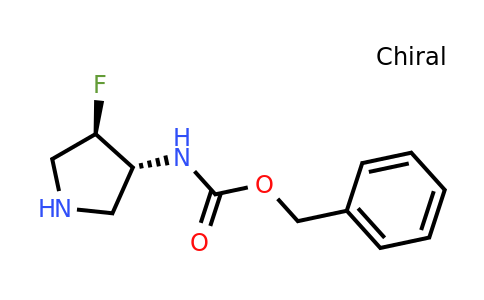 CAS 1776113-83-7 | benzyl N-[(3R,4R)-4-fluoropyrrolidin-3-yl]carbamate