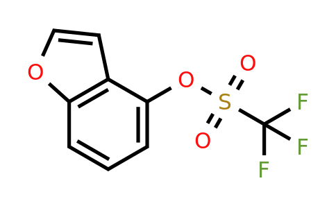 CAS 177734-79-1 | Benzofuran-4-YL trifluoromethanesulfonate