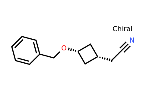CAS 1777789-92-0 | cis-2-(3-benzyloxycyclobutyl)acetonitrile