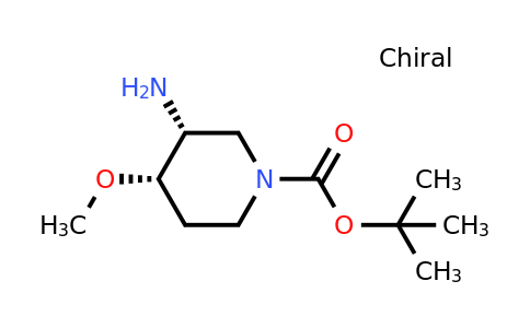CAS 1778734-67-0 | tert-butyl cis-3-amino-4-methoxypiperidine-1-carboxylate