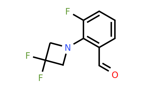 CAS 1779119-77-5 | 2-(3,3-Difluoroazetidin-1-yl)-3-fluorobenzaldehyde