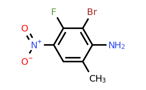 CAS 1779124-22-9 | 2-Bromo-3-fluoro-6-methyl-4-nitroaniline