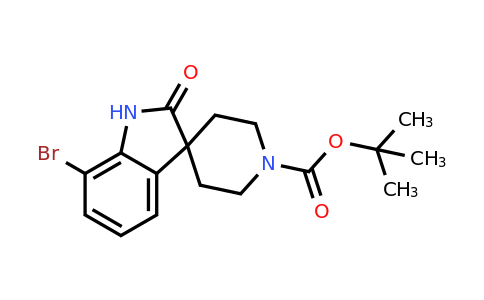 CAS 1779125-91-5 | tert-Butyl 7-bromo-2-oxospiro[indoline-3,4'-piperidine]-1'-carboxylate
