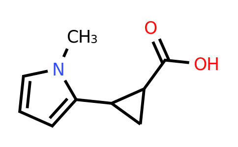 CAS 1779129-31-5 | 2-(1-Methyl-1H-pyrrol-2-yl)cyclopropanecarboxylic acid
