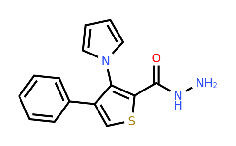 CAS 1779132-51-2 | 4-Phenyl-3-(1H-pyrrol-1-yl)thiophene-2-carbohydrazide