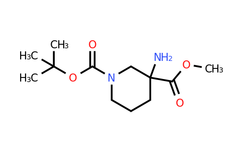 CAS 1779450-04-2 | 1-(tert-butyl) 3-methyl 3-aminopiperidine-1,3-dicarboxylate