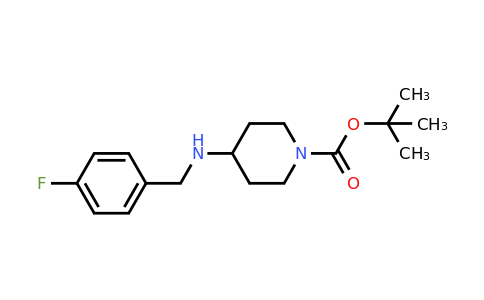 CAS 177948-43-5 | tert-Butyl 4-((4-fluorobenzyl)amino)piperidine-1-carboxylate