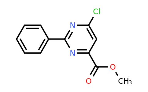 CAS 1779495-01-0 | Methyl 6-chloro-2-phenylpyrimidine-4-carboxylate